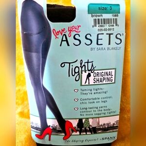 NIP Assets by Spanx Original Shaping Tights Brown XL